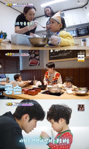‘슈돌’ 김준호, 은우의 첫 사회생활에 ‘걱정 가득’…우혜림 한국의 친정母 강주은 초대(종합)