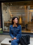 설현, 청청패션+과한 볼터치에도 세젤예..역시 입간판 여신