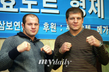 [MD포토] 효도르 형제 한국팬들 기대하세요