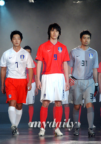 [MD포토] 축구 국가대표팀 새 유니폼 발표