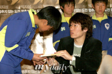 [MD포토] 박지성 최선 다하면 안될 게 없단다