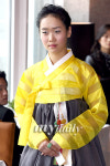 [MD포토] 김미화 딸, 김유림 한복입고 패션모델로