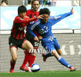 [MD포토] 수원 이현진의 돌파