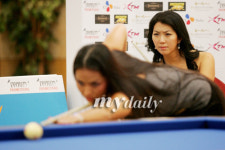 [MD포토] 미묘한 신경전의 자넷 리, 