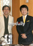 [MD포토] 신영일-이재홍 아나, 박승대 결혼 축하합니다