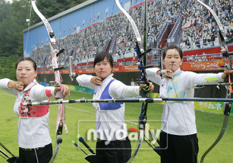 한국 女양궁 단체, 올림픽 6연속 금메달 위업 달성