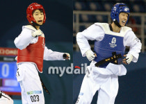 신화통신 21일 태권도경기장은 한국 천하