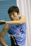 [MD포토] 현대 오정록 확실하게 해야죠
