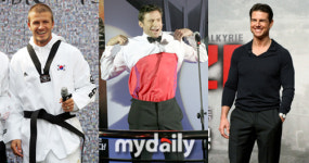 베컴·휴 잭맨·크루즈, 한국을 품다…난 둘다 기분 짱 한국말 화제