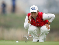 신지애, LPGA투어챔피언십 2R 2위…오초아 1타차 3위
