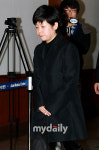 [MD포토] 김미화 '굳게 입술 다물고 슬픔 참아요'