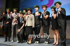 [MD포토]신현준,노홍철, 이인혜 우리가 금연에 앞장선다