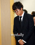 [MD포토]원투 송호범, 편히 쉬시길..