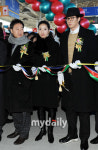 [MD포토]소지섭,유열,박정숙 '한류 낭만열차' 개통!