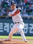 [MD포토] 김선우 '22이닝 연속 무실점 투구는 이런것'