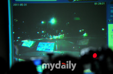 [MD포토] 대성 교통사고 택시 블랙박스 공개