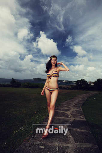 ‘아르헨녀’ 오초희, 괌에서 명품 비키니 몸매 과시