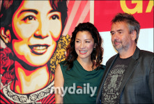 [MD포토] 뤽베송 감독-양자경, 