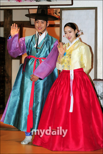 [MD포토] 백성현-함은정, '드라마 기대해 주세요'