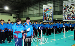 [MD포토] 선서하는 국가대표 선수들