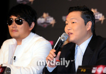 [MD포토] 싸이 '이승철 형님과 함께 심사 할 수 있어 기뻐'