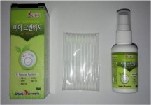 깨끗한 귀를 위한 귀 살균 세정제 ‘이어 크린워시’