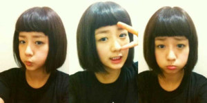 에이핑크 윤보미, 단발머리 ‘마틸다’로 빙의