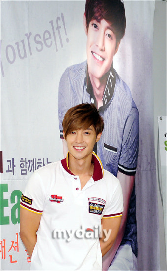 [MD포토] 김현중, '한류스타의 미소'
