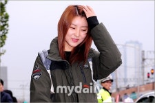 [MD포토] 권소현 입시포기해도 취재진 많아 민망