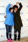 [MD포토] 표인봉 '붕어빵 딸과 함께 사랑의 하트'