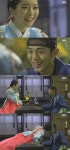 ‘장옥정’ 아영, 유아인 볼에 뽀뽀 ‘쪽’