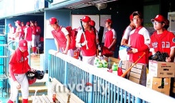 [MD포토] 야탑 고등학교 오늘은 결승전 못하겠네요