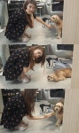수지, 이효리 애견 순심에 관심 요구 꽤나 도도