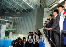 [MD포토] 박태환 문학박태환수영장 시설 좋네