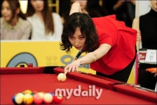 [MD포토] 김문정, 미스코리아의 날카로운 눈빛