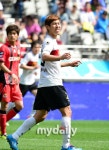 [MD포토] 아쉬운 포항 유창현, 선제골 기회였는데