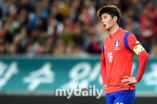 [MD포토] 코스타리카 선제골에 아쉬운 기성용