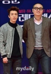 [MD포토] 동해-김진무 감독, 소문으로 만났어요
