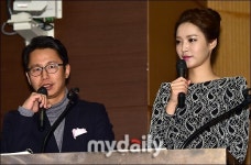 [MD포토] 심현섭-정인영, 오늘은 우리가 찰떡호흡!