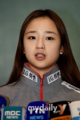 [MD포토] 손연재 '내년 안무는  좀 더 아름답게'