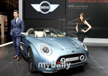 [MD포토] BMW 미니 복고풍 로드스터 컨셉트카, 슈퍼레제라 비전