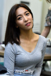 [MD포토] 에프엑스 루나 청순미모 뽐내며