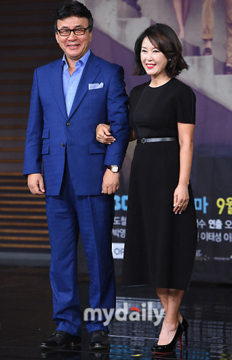 [MD포토] 박영규 '차화연 '중년의 로맨스 기대하세요'