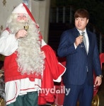 [MD포토] 류현진 산타크로스와 건배하고 싶어요