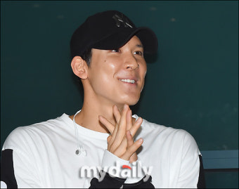 [MD포토] 즐거운 마린보이 박태환, '저 돌아 왔어요'