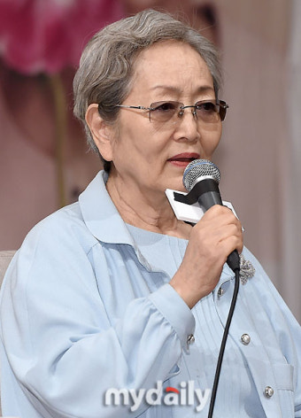[MD포토] 김영옥 '후배들과 작품하게 되어 기쁘다'