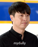 [MD포토] 유상무 '성폭행 논란, 초췌한 얼굴'