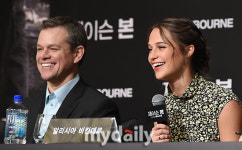 [MD포토] 맷 데이먼-알리시아 비칸데르 