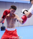 [MD포토] 훈련하는 한국 복싱 함상명