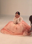 한복자태 고와라…고아라, 꽃받침 포즈도 귀요미